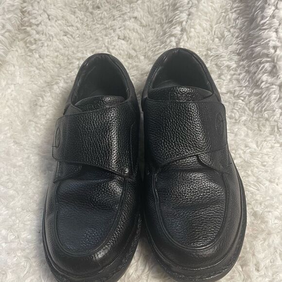 Propet Scandia Strap Black Grain Leather Men’s loafers SZ14 main image 11
